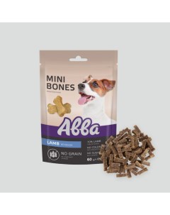 Лакомство для собак беззерновые мини косточки с ягнёнком 60гр Avva