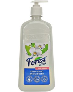 Жидкое мыло Белая орхидея 1л Forest clean
