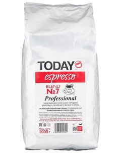 Кофе Espresso Blend 7 1000гр Beans Pack в зернах Today