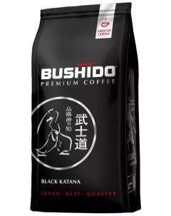 Кофе Black Katana 227гр Ground Pack молотый Bushido