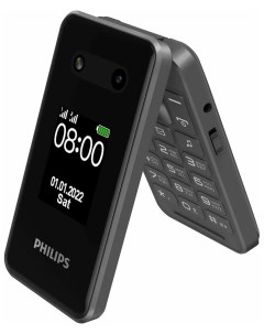 Телефон Xenium E2602 темно серый Philips