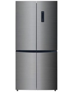 Холодильник Side by Side CM5082FIX нержавеющая сталь Hyundai