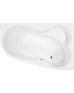 Акриловая ванна Melite 160х105 правая белая Vagnerplast