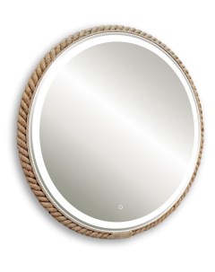 Зеркало Бригантина 65х65 с подсветкой LED 00002573 Azario
