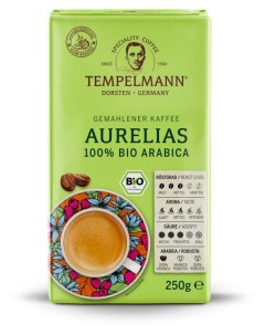 Кофе молотый Aurelias 250 г Tempelmann
