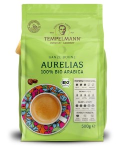 Кофе зерновой Aurelias 500 г Tempelmann
