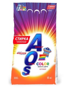 Стиральный порошок Color Automat 3 кг Aos