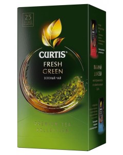 Чай зеленый Fresh Green мелколистовой 25 пакетиков Curtis
