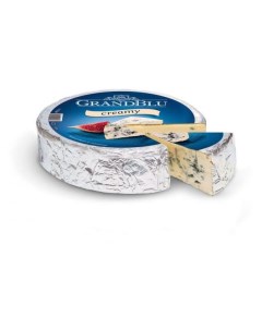 Сыр мягкий Milkana Creamy с голубой плесенью 56 БЗМЖ вес Grandblu