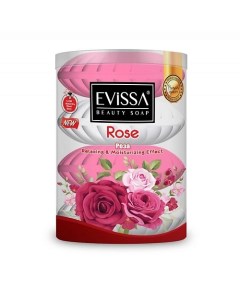 Натуральное туалетное мыло Роза 440 Evissa