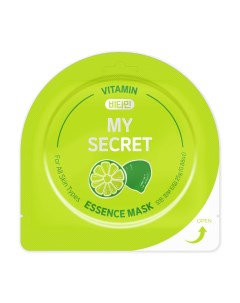 Маска тканевая для лица Vitamin Essence 25 г My'' secret