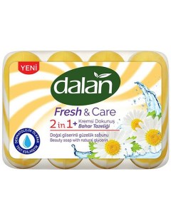 Мыло туалетное Fresh Care Весенняя Свежесть 4 шт 90 г Dalan