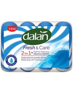 Мыло туалетное Fresh Care Океанская Свежесть 4 шт 90 г Dalan