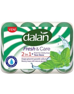 Мыло туалетное Fresh Care Свежая Мята 4 шт 90 г Dalan