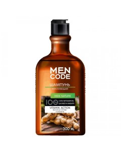 Шампунь для волос Men Nature укрепляющий 300 мл Men code