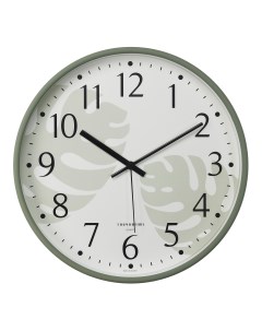 Часы настенные Монстера 30 5 см Troykatime