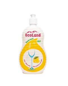 Гель бальзам для мытья посуды Exotic Fresh лимон 900 мл Ecoland