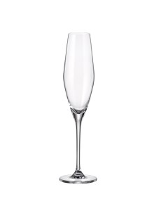 Набор бокалов для шампанского Loxia 2 шт 210 мл стекло Crystal bohemia