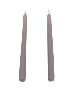 Набор античных свечей 25 см 2 шт графит Lumi