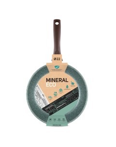 Сковорода MineralEco 22 см литой алюминий Нмп