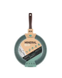 Сковорода MineralEco 28 см литой алюминий Нмп