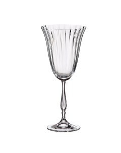 Набор бокалов для вина Fregata Optic 6 шт 350 мл стекло Crystal bohemia