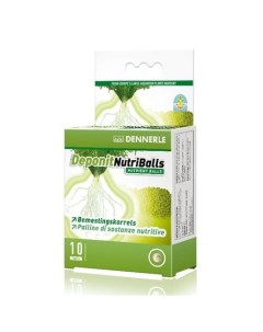 Deponit NutriBalls 10 Корневое удобрение для аквариумных растений 10 шт Dennerle