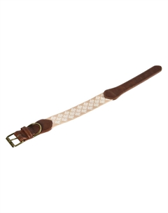 Ошейник для собак Bohemia L 3,5х45-55см персиковый Foxie