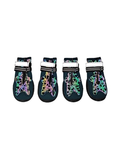 Ботинки для собак Thunder M 5,7х4см синие Foxie