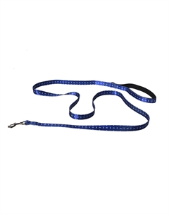 Поводок для собак Bones 1,9х200см синий Foxie