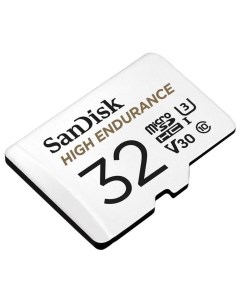 Карта памяти microSDHC 32GB High Endurance SDSQQNR 032G GN6IA adapter Sandisk