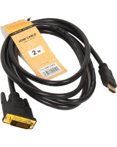 Кабель HDMI to DVI D 19M 25M 2м LCG135E 2M Tv-com