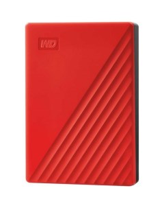 Внешний жесткий диск My Passport 4Tb WDBPKJ0040BRD WESN красный Western digital