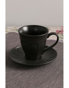 Чашка из фарфора Vulcania Black Tognana