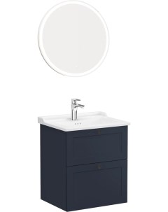 Мебель для ванной Root Classic 60 темно синяя Vitra