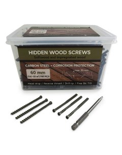 Саморезы Hidden Wood Screws C4 60 mm 700 шт Woodscrews