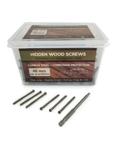 Саморезы Hidden Wood Screws C4 48 mm 700 шт Woodscrews