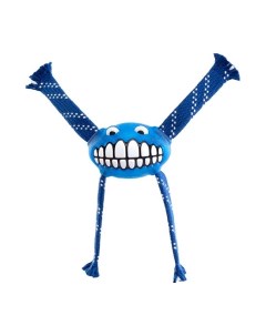 Игрушка с принтом зубы и пищалкой FLOSSY GRINZ синий L Rogz