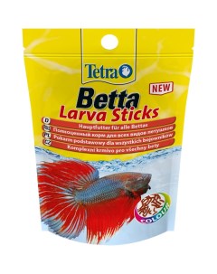 Корм для бойцовых рыб и других видов лабиринтовых имитация мотыля 5 г Tetra (корма)