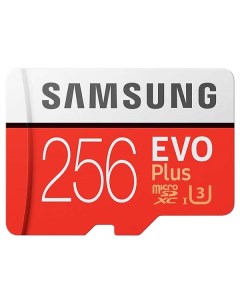 Карта памяти MicroSD Samsung 256GB EVO plus MB MC256HARU 256GB EVO plus MB MC256HARU