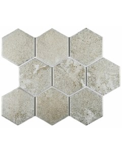 Керамогранитная мозаика Agate Grey 25 6x29 6 см Bonaparte