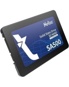 Твердотельный накопитель SSD 2 5 2 Tb SA500 Read 530Mb s Write 475Mb s 3D NAND NT01SA500 2T0 S3X Netac