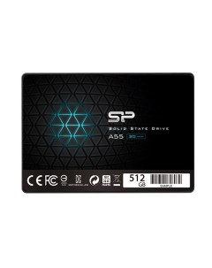 SSD накопитель Ace A55 SATA III 512Gb 2 5 SP512GBSS3A55S25 Silicon power