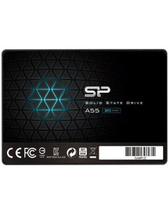 SSD накопитель Ace A55 128Гб 2 5 SATA III SP128GBSS3A55S25 Silicon power