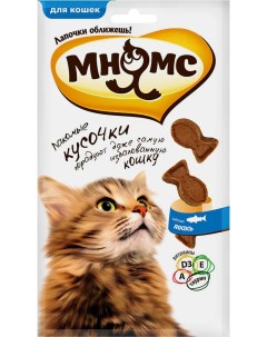 Лакомство для кошек Мнямс со вкусом лосося 35г упаковка 3 шт Pro pet austria heimtiernahrung