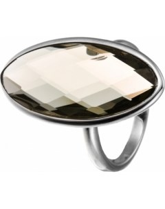 Кольцо с стеклом из серебра Element47