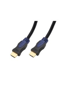 Кабель HDMI WAVC HDMI 5M 5 м v 2 0a 19M 19M 30 AWG Ethernet позол разъемы экран черный эргоном конне Wize