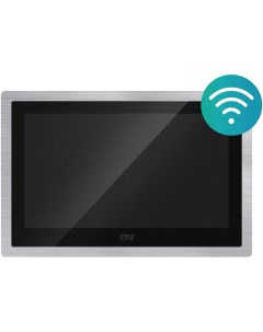 Видеодомофон M5102AHD черный с технологией Touch Screen для управления работой и параметрами монитор Ctv