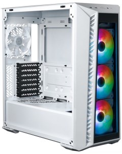 Корпус eATX MasterBox 520 MB520-WGNN-S01 белый, без БП, боковая панель из закаленного стекла, USB Type-C, USB 3.2, audio Cooler master