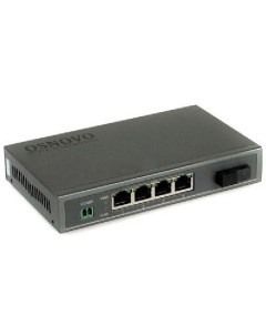 Коммутатор SW 80401S5b B PoE Gigabit Ethernet на 4 порта Osnovo